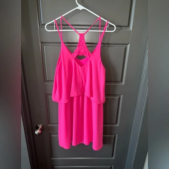 GB Pink Shift Dress - Picture 3 of 8